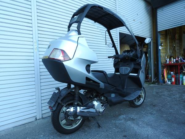 アディバ　AD200　SYMエンジン　実働　要メンテ　屋根ルーフ装備