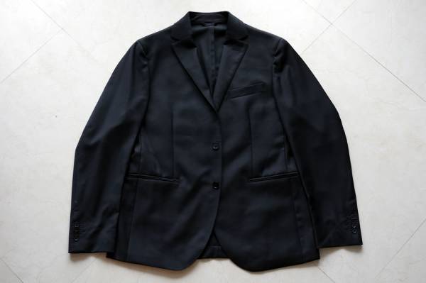  春夏 伊製 LUIGI ルイジビアンチ 手縫 ソフトスーツ 26万 黒(男性用)｜売買されたオークション情報、yahooの商品情報をアーカイブ公開 - オークファン 男性用