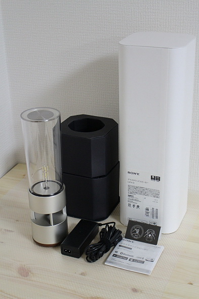 ★美品！SONY グラスサウンドスピーカー Bluetooth LSPX-S1★