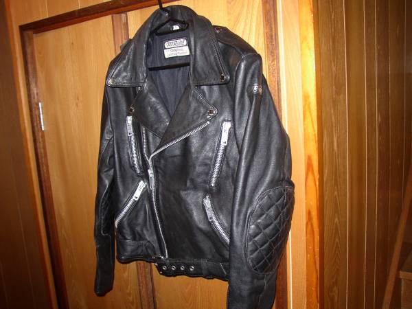 激シブ　牛革　ライダース　ジャケット　Lサイズ　定価５万