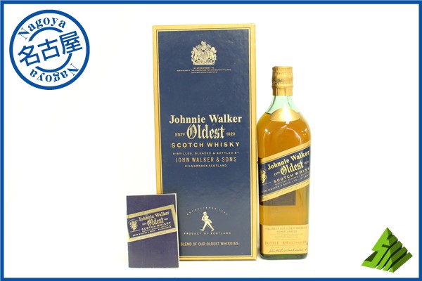 ジョニーウォーカー オールデスト（Johnnie Walker Oldest） ◇注目! ジョニーウォーカー オールデスト 750ml 冊子 箱付 Y1 E John