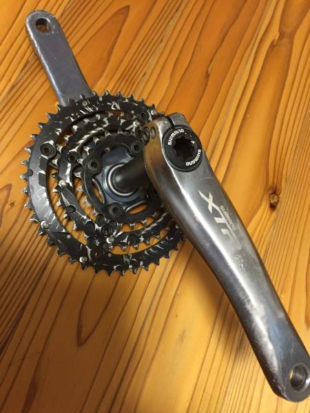 シマノ★SHIMANO★ＸＴＲクランク★FC-M９６０　１６５　中古