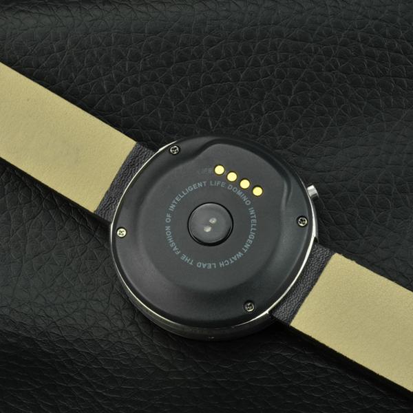全視角液晶防水DM360スマートウォッチBluetooth/HDカメラなど銀