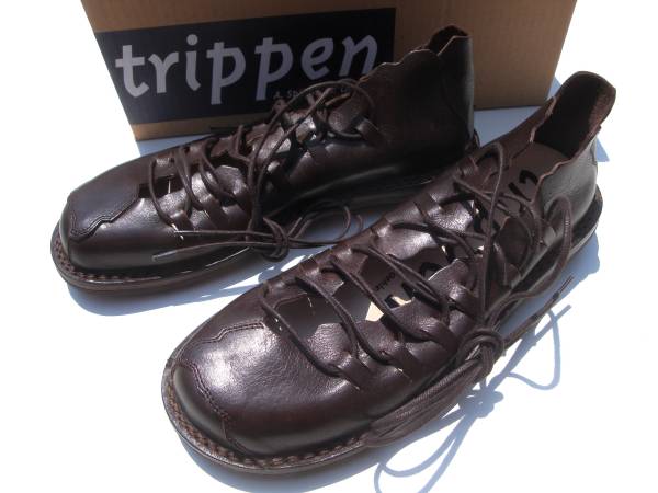 新品 trippen MOUNTAIN 38 濃茶 トリッペン マウンテン 24 24.5 【公式