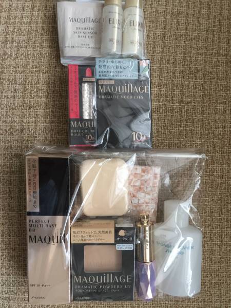 新品★マキアージュ ファンデ&化粧下地&アイシャドウ&ルージュ他