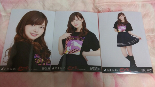 乃木坂46 真夏の全国ツアー 福岡 ライブ 生写真 白石麻衣 コンプ