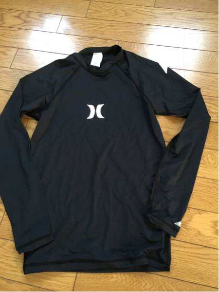 HURLEY ラッシュガード 黒 S
