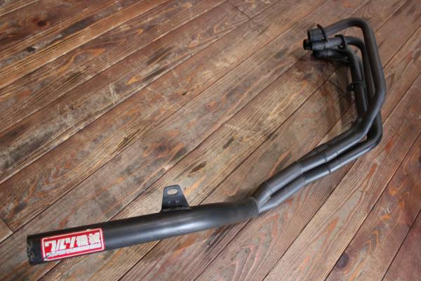 ワルツ機械 マフラー ゼファー400 ゼファー400χ 黒 ワルツ機械マフラー
