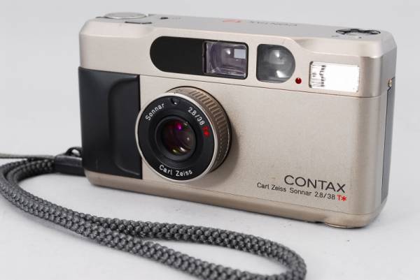 Contax T2D データバック付 コンタックス 高級コンパクトカメラ