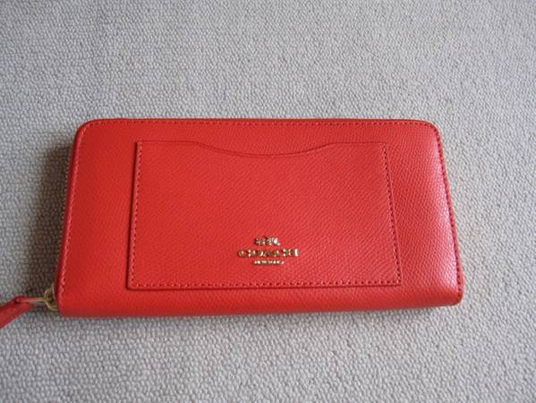 ☆新品タグ付き☆コーチCOACH長財布 オレンジ COACH 【公式通販】