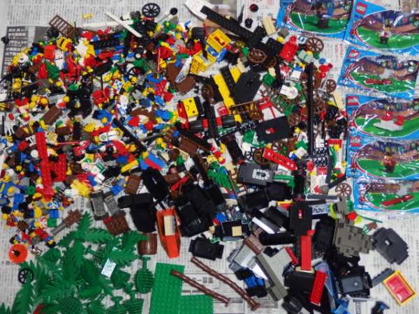 レゴ ジャンク 大量 パーツ 人形 プレート 90年代 4.5キロ