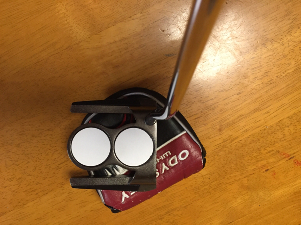 オデッセイ ODYSSEY WHITE ICE 2-BALL F7 Super Stroke