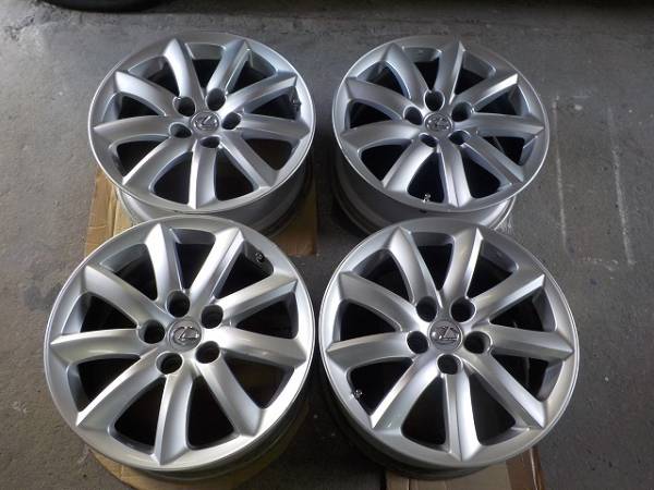 レクサス LS　純正アルミ 18インチ　4本　T1040　遊園