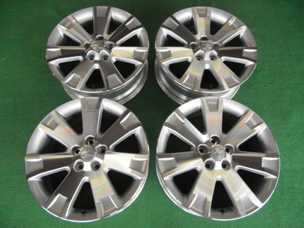 シャモニー 純正 三菱 5H114.3 デリカD5 7.0-18+38 新車外し 純正
