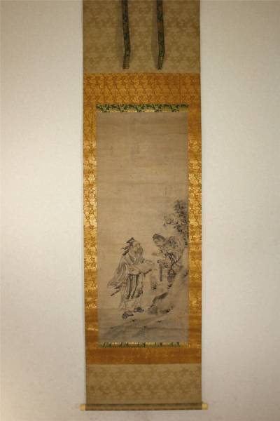 梶 内田画廊 : P8(8号)中古 喜一『鯉』日本画 12号 梶喜一 日本画