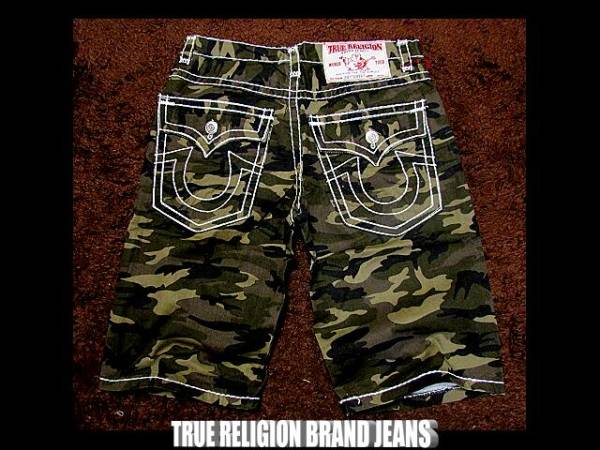 True Religion カモフラ ハーフパンツ 迷彩 - TRUE トゥルーレリジョン