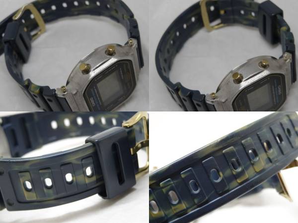 G-SHOCK ブルー マーブル DW-5600D-1 スクリューバック 901