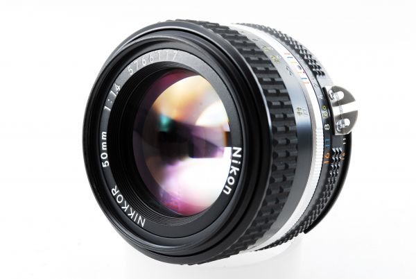 新品級★Nikon ニコン Ai-s NIKKOR 50mm F1.4 明るい単焦点 #993