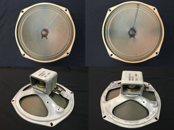 MAGNAVOX_OLD８インチフルレンジユニット_ペア！