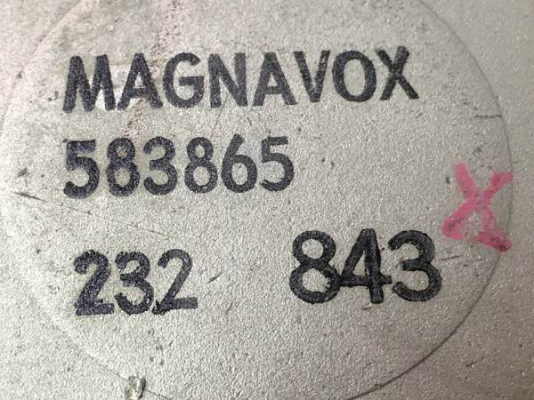 MAGNAVOX_OLD８インチフルレンジユニット_ペア！
