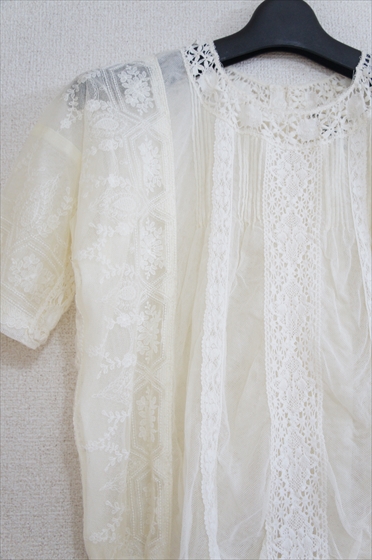 美品 アパルトモン チュールレースブラウス トップス