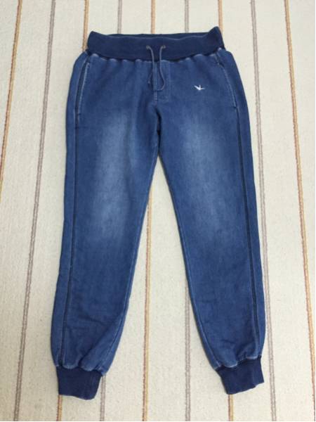1piu1uguale3 ジョグ スウェット デニム パンツ M AKM wjk