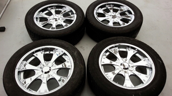 20インチホイール4本　139.7 6h 9J オフセット10 285/50/R20_1