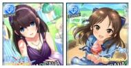 アイマス デレステ　SSR鷺沢文香(限定)＋SSR橘ありす
