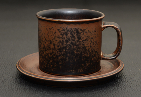 【1円スタート】アラビア/ARABIA Ruska マグカップ＆ソーサー