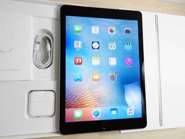 ★超美品★iPad Air2 wifi 16GB ★MGL12J/A スペースグレー11