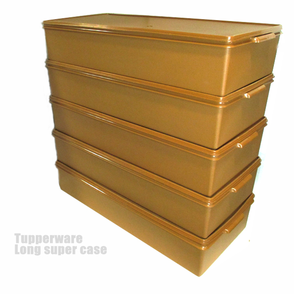 タッパーウェア Tupperware ロングスーパーケース5個セット 北ξ