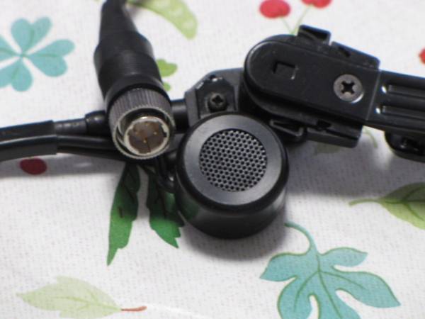 レゾナント製 バス運転士帽子掛けマイク EM-300 スピーカー付き(廃品