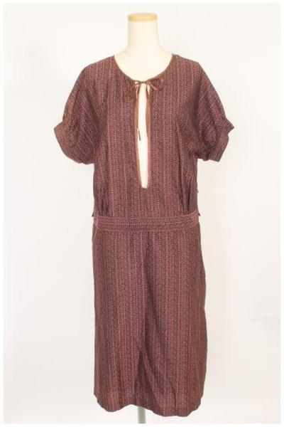 ミナペルホネン　lunchシルク混ワンピース[LOPM58904]