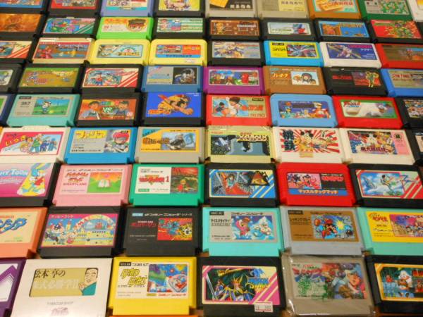 mt2135y まとめ売り ファミコン ソフト 100本 ダブリ無し