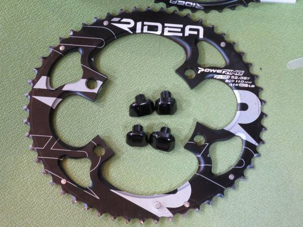 RIDEA　楕円　シマノロード用４アーム　±2T　36-52 おまけ付