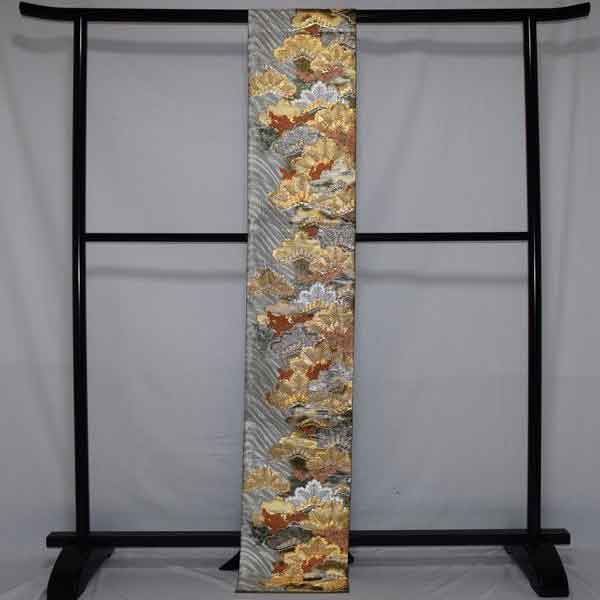 【艶之屋】 松と楓の模様の袋帯 OB0002