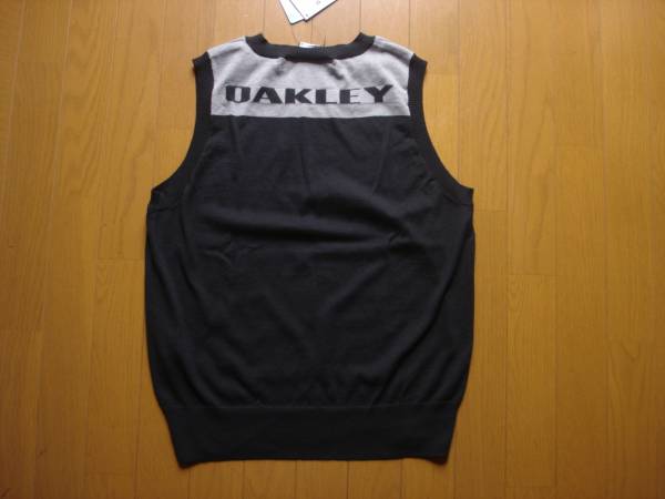 オークリー メンズL 黒 ベスト 速乾吸汗 433344JP 定価10000