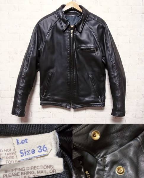 Schott ショット シングルライダースジャケット 36 /641 141