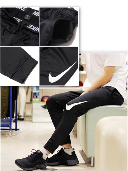 NIKE THERMA GFX 黒 S tech サーマ パンツ swoosh Supreme FCRB