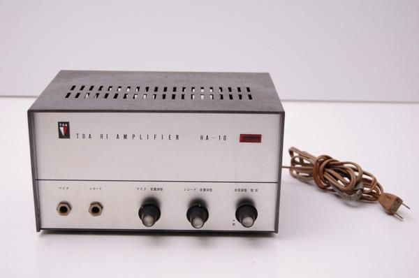 RH10 TOA製 HI AMPLIFIER HA-10 アンティーク 電化製品