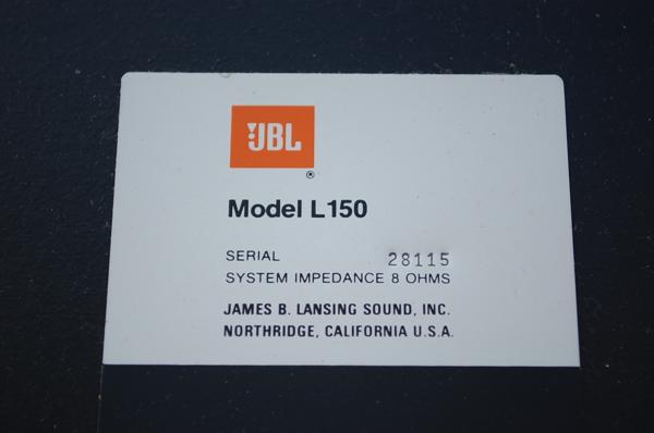 L150 JBL - the スピーカー Yahoo!オークション スピーカーペア | re