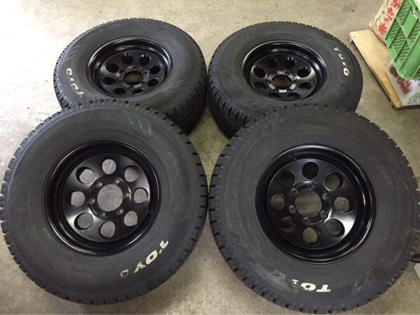 ☆MKW 275/70R16 TOYO GSi-5 ランクルスタッドレスセット MKW 275