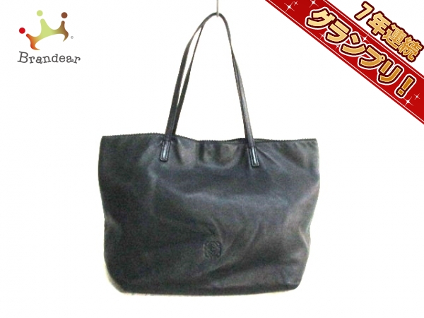 ロエベ トートバッグ - 黒 レザー LOEWE LOEWE(ロエベ) 【公式通販】