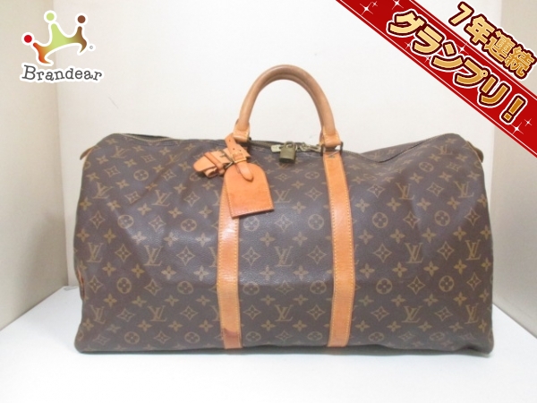 ルイヴィトン ボストンバッグ モノグラム キーポル55 M41424