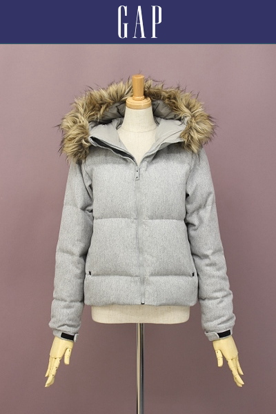 ☆GAP/ギャップ OUTDOOR EDITION ファー ダウンジャケット XXS 