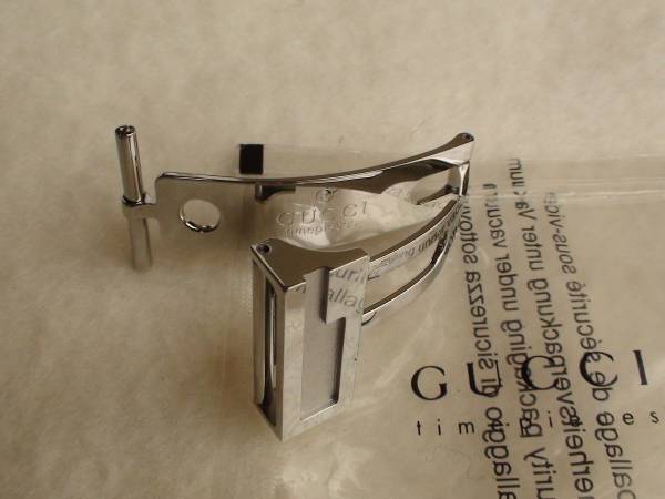 GUCCI　 ディプロイメントバックル　　SS製　２０ｍｍ　新品