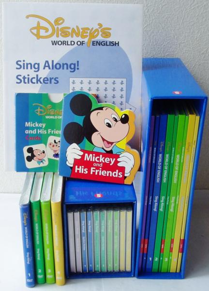 シングアロング DWE ディズニー英語システム DVD CD 絵本 英語 最新版 
