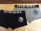 品質保証 ディーゼル DIESEL ボクサーパンツ Lサイズ 黒 灰２枚セット(Lサイズ)｜売買されたオークション情報、yahooの商品情報をアーカイブ公開 - オークファン Lサイズ