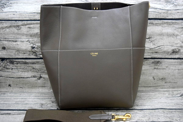 CELINE セリーヌ サングル ベージュ ショルダーバッグ CE05