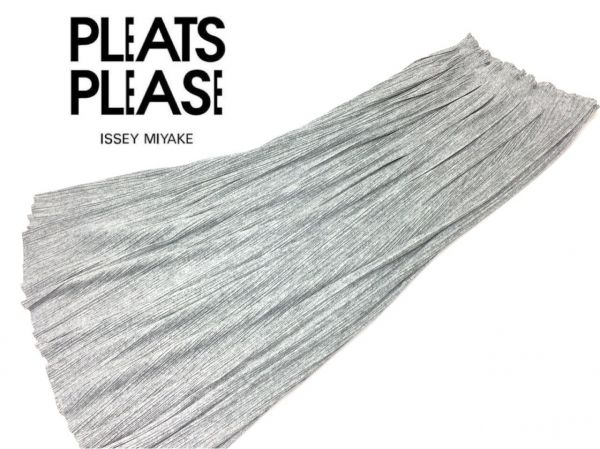 美品◆PLEATS PLEASE◆立体美プリーツスカート◆イッセイミヤケ